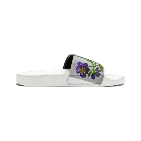 Blue Peacock - Women's Slide Sandals - Image 4