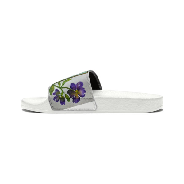 Blue Peacock - Women's Slide Sandals - Image 5