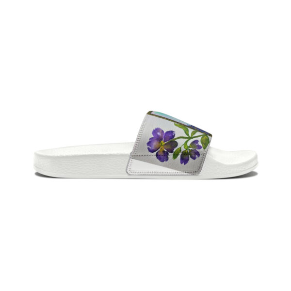 Blue Peacock - Women's Slide Sandals - Image 6