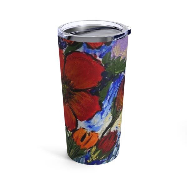 Field of Poppies Tumbler 20oz - Image 5