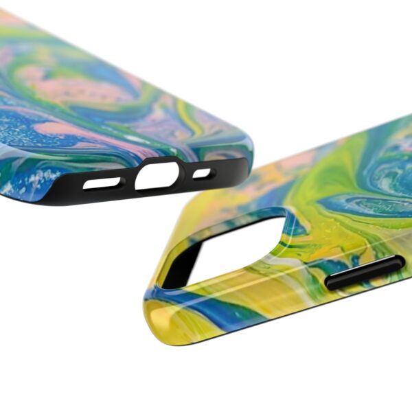 Green Marble - Tough Phone Cases - Image 3