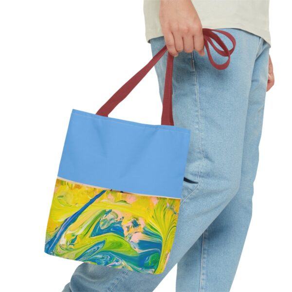 Green Marble - Tote Bag (AOP) - Image 7