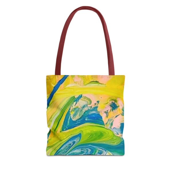 Green Marble - Tote Bag (AOP) - Image 5