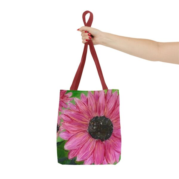 Pink Sunflowers - Tote Bag (AOP) - Image 8