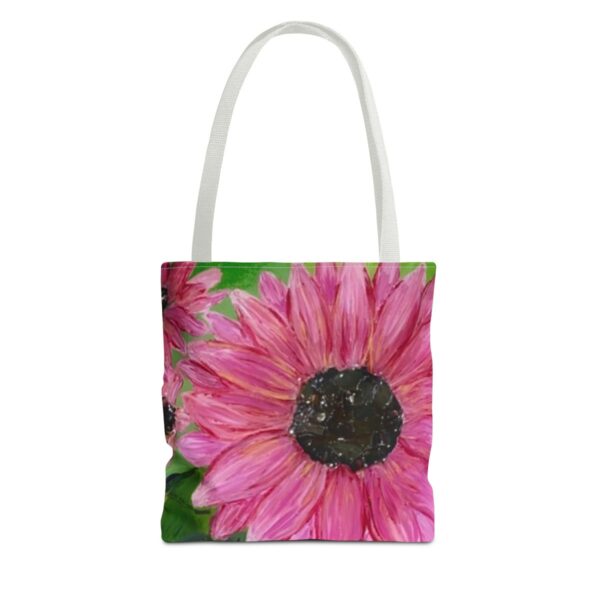 Pink Sunflowers - Tote Bag (AOP) - Image 9