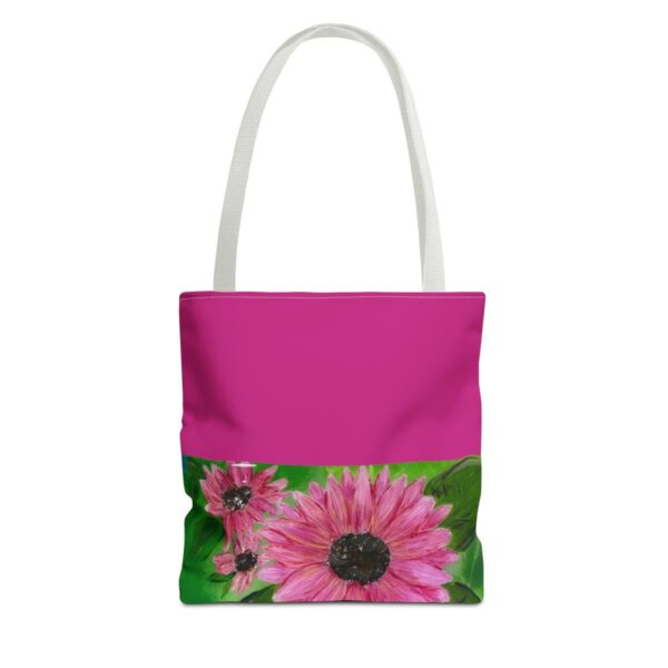 Pink Sunflowers - Tote Bag (AOP) - Image 6