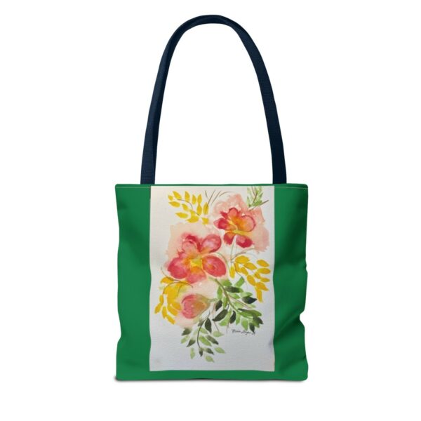 Watercolor Red Flowers Tote Bag (AOP) - Image 18