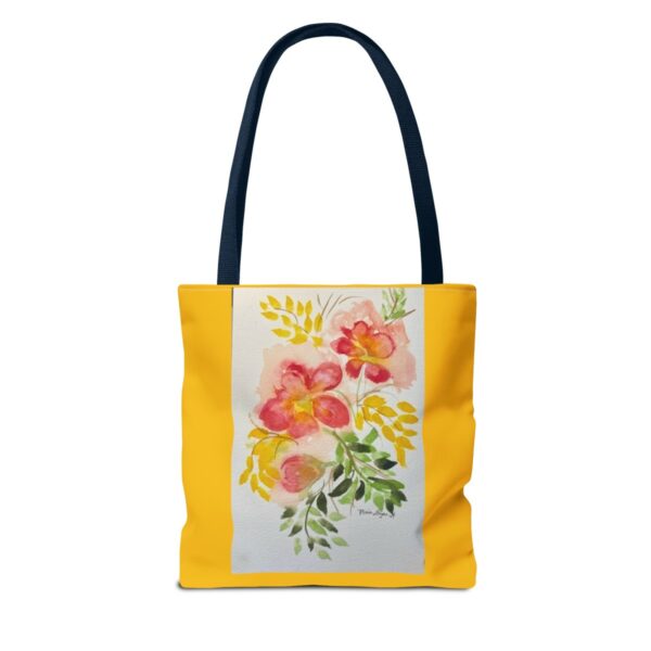 Watercolor Red Flowers Tote Bag (AOP) - Image 18