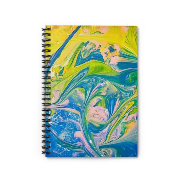 Green Marble - Spiral Notebook - Ruled Line - Image 2