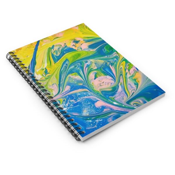 Green Marble - Spiral Notebook - Ruled Line - Image 3