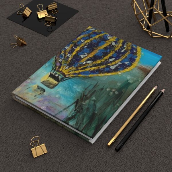 Balloon Over the Everglades Hardcover Journal