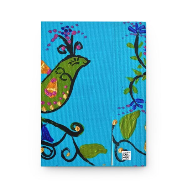 Green Tropical Bird - Hardcover Journal Matte - Image 3