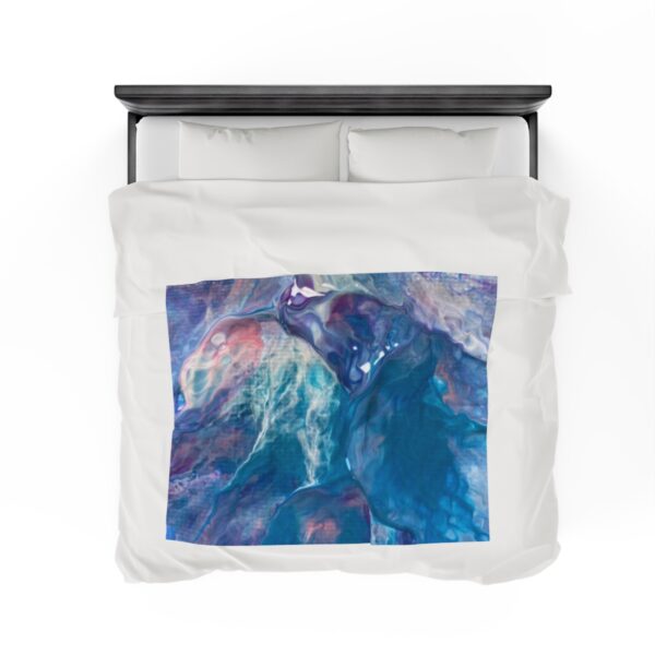 Ocean Waves - Velveteen Plush Blanket - Image 8