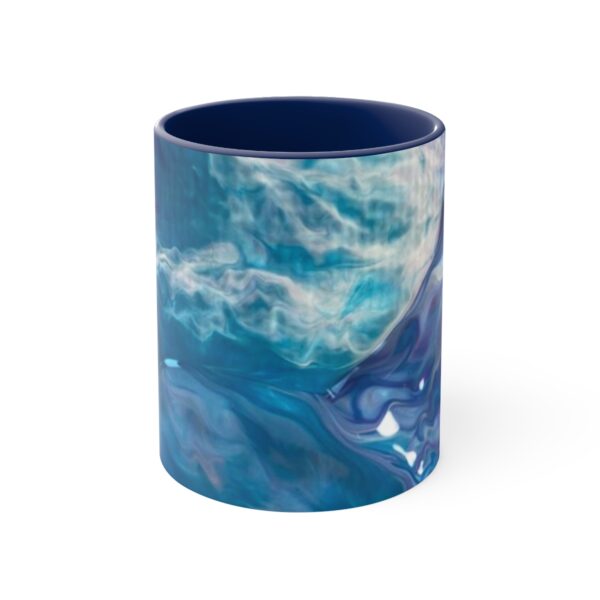 Ocean Waves - Accent Coffee Mug, 11oz - Image 2