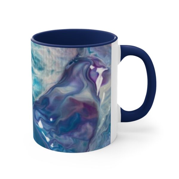 Ocean Waves - Accent Coffee Mug, 11oz - Image 4