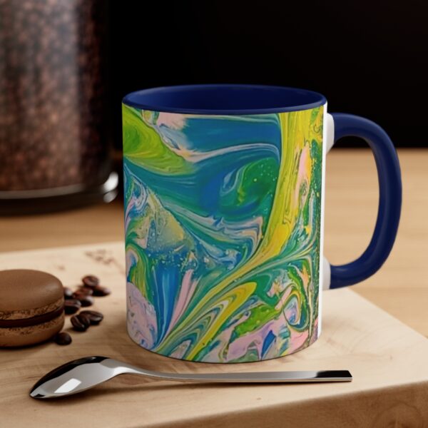 Green Marble - Accent Coffee Mug, 11oz