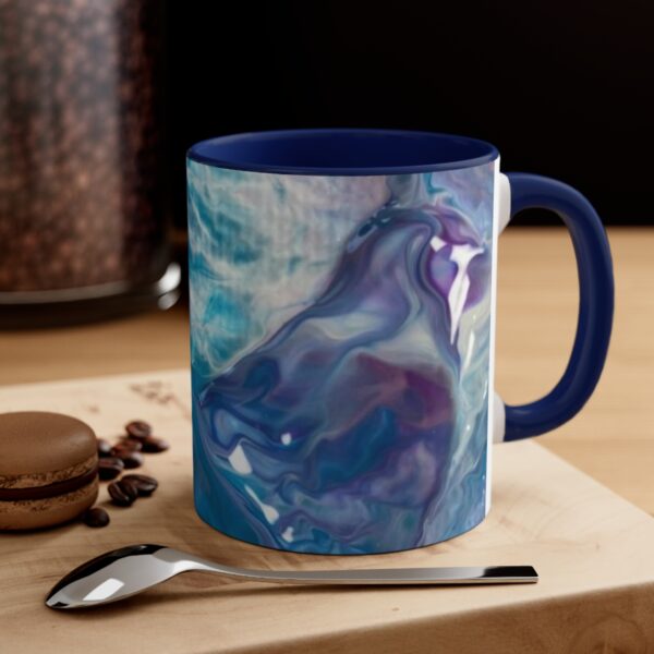 Ocean Waves - Accent Coffee Mug, 11oz