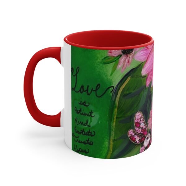 Pink Sunflowers - Accent Coffee Mug, 11oz - Image 6