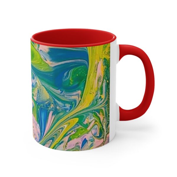 Green Marble - Accent Coffee Mug, 11oz - Image 7