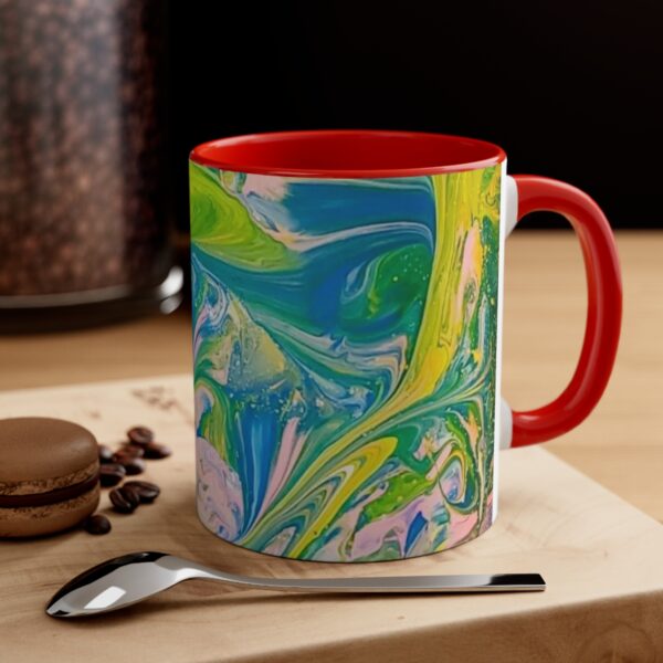 Green Marble - Accent Coffee Mug, 11oz - Image 8